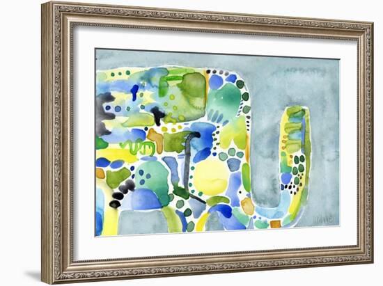 Rainy Day Ellie-Wyanne-Framed Giclee Print