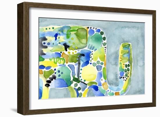 Rainy Day Ellie-Wyanne-Framed Giclee Print