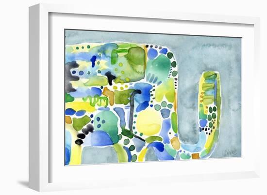 Rainy Day Ellie-Wyanne-Framed Giclee Print