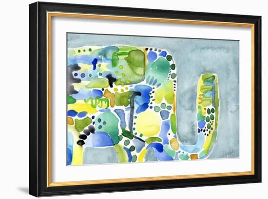 Rainy Day Ellie-Wyanne-Framed Giclee Print