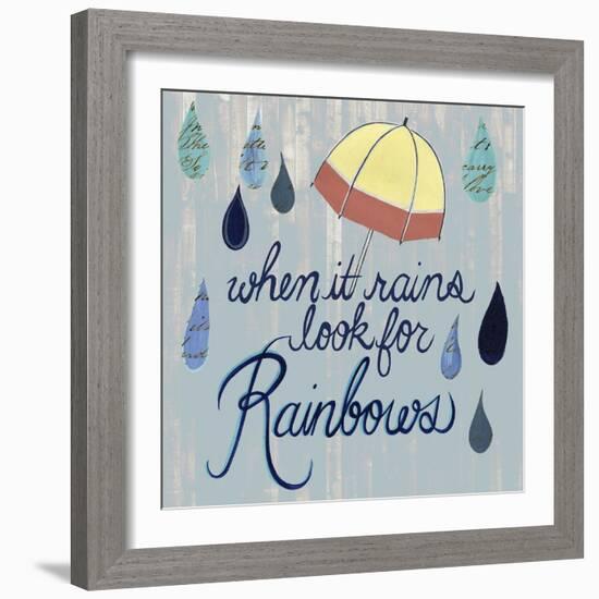 Rainy Day I-Grace Popp-Framed Art Print