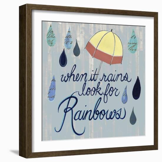 Rainy Day I-Grace Popp-Framed Art Print