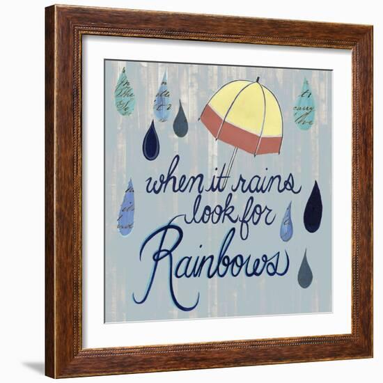 Rainy Day I-Grace Popp-Framed Art Print