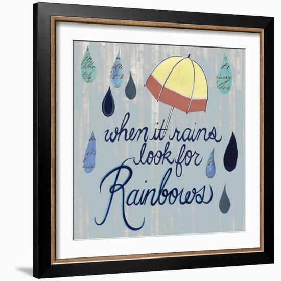 Rainy Day I-Grace Popp-Framed Art Print