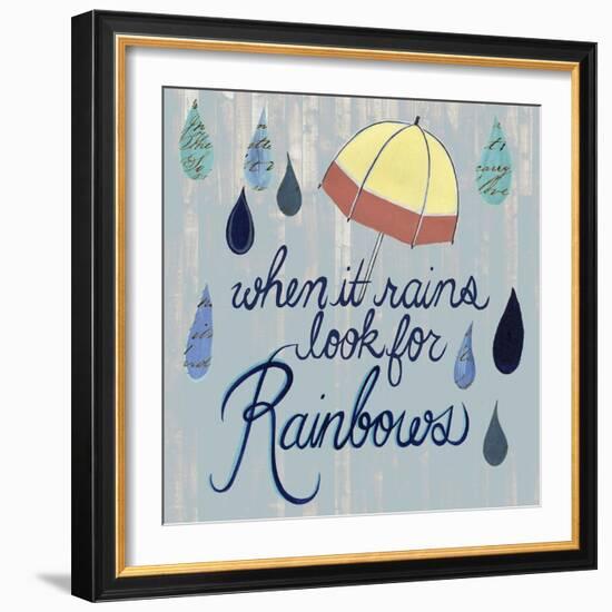 Rainy Day I-Grace Popp-Framed Art Print