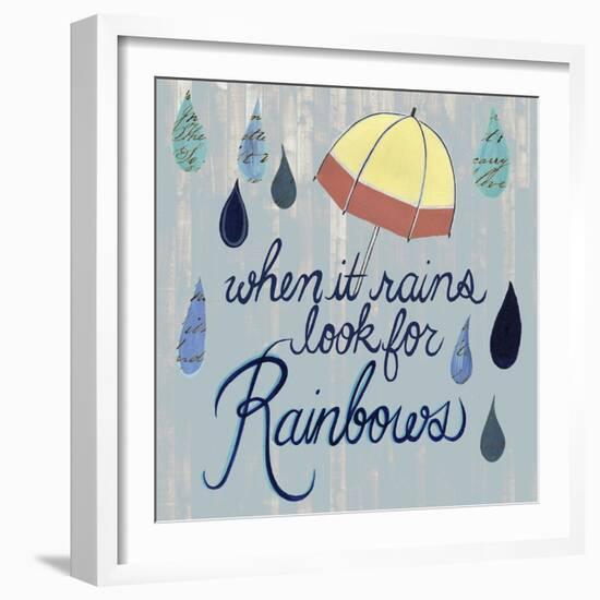 Rainy Day I-Grace Popp-Framed Premium Giclee Print