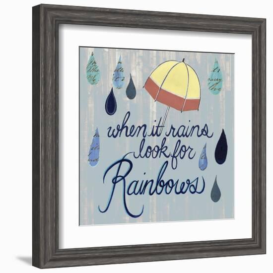 Rainy Day I-Grace Popp-Framed Art Print