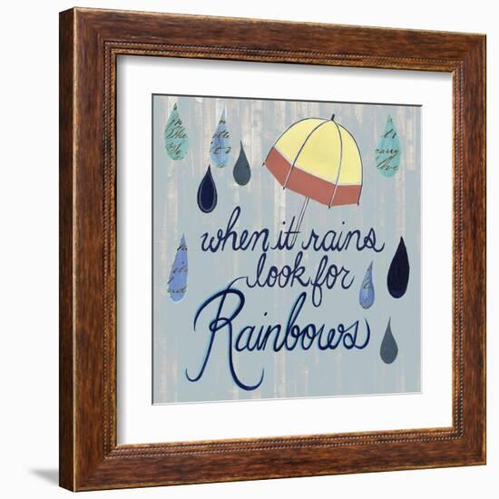 Rainy Day I-Grace Popp-Framed Art Print