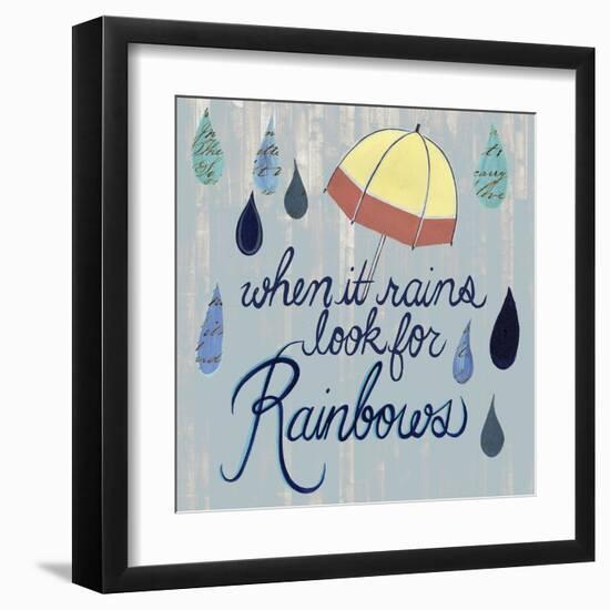 Rainy Day I-Grace Popp-Framed Art Print