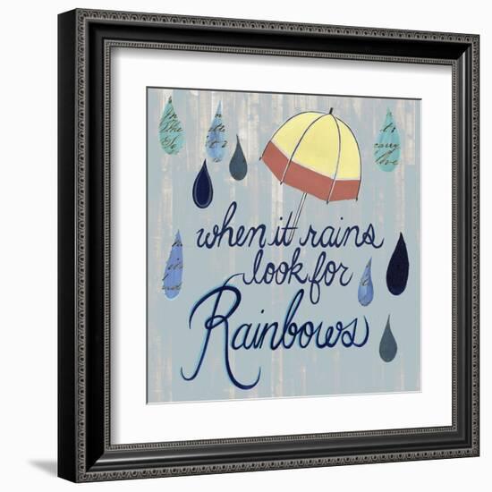 Rainy Day I-Grace Popp-Framed Art Print