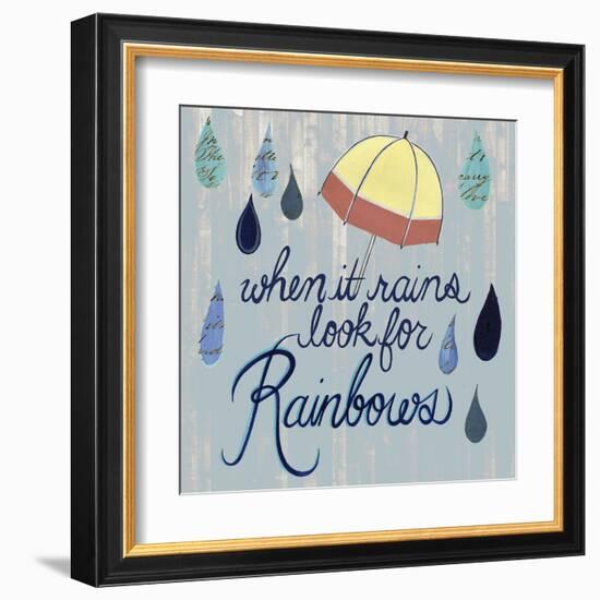 Rainy Day I-Grace Popp-Framed Art Print