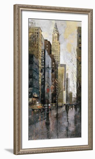 Rainy Day in Manhattan-Marti Bofarull-Framed Giclee Print