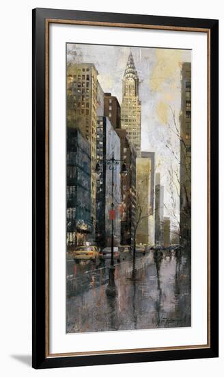 Rainy Day in Manhattan-Marti Bofarull-Framed Giclee Print