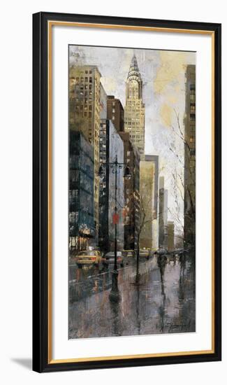 Rainy Day in Manhattan-Marti Bofarull-Framed Giclee Print