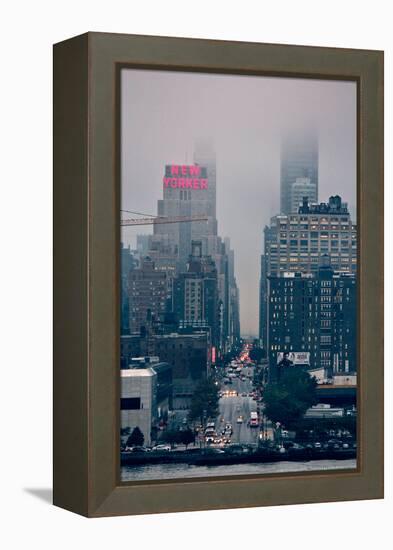 Rainy Day on 42nd Street NYC-null-Framed Stretched Canvas