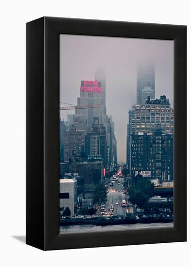 Rainy Day on 42nd Street NYC-null-Framed Stretched Canvas