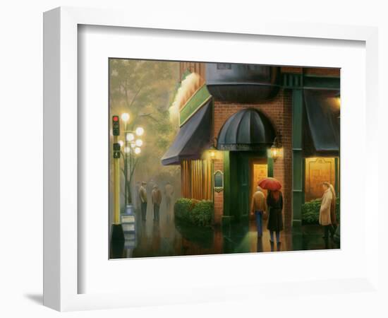 Rainy Day Pub-Leo Stans-Framed Art Print