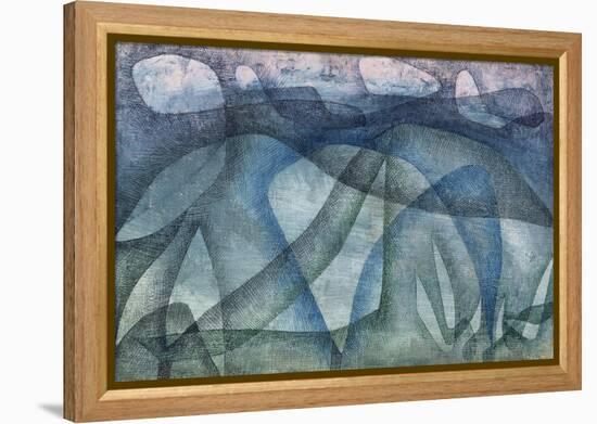 Rainy Day; Regentag-Paul Klee-Framed Premier Image Canvas