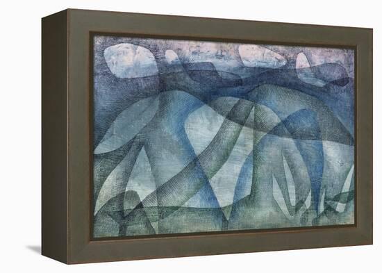 Rainy Day; Regentag-Paul Klee-Framed Premier Image Canvas