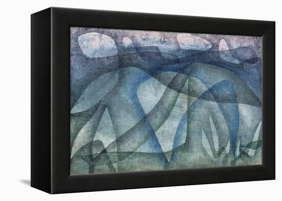 Rainy Day; Regentag-Paul Klee-Framed Premier Image Canvas