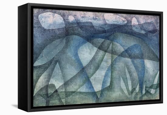 Rainy Day; Regentag-Paul Klee-Framed Premier Image Canvas