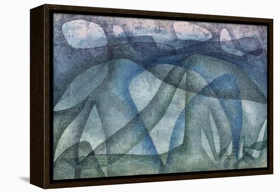 Rainy Day; Regentag-Paul Klee-Framed Premier Image Canvas