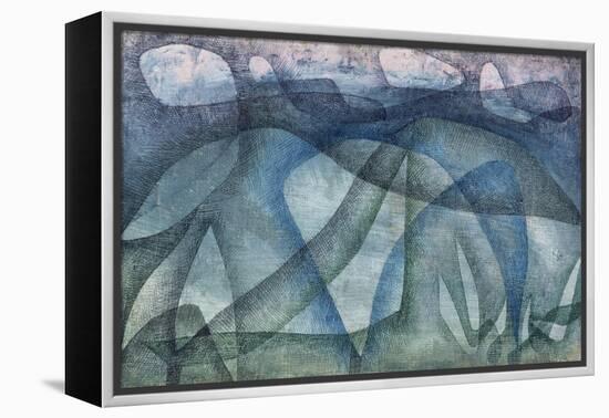 Rainy Day; Regentag-Paul Klee-Framed Premier Image Canvas