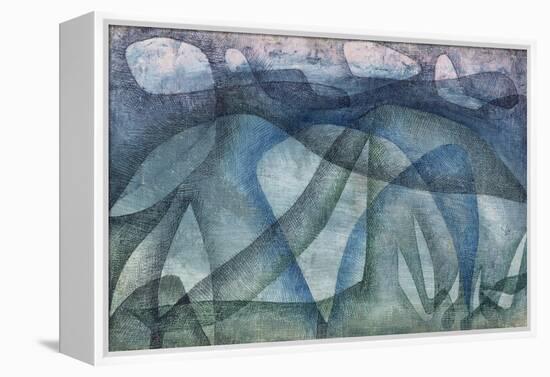 Rainy Day; Regentag-Paul Klee-Framed Premier Image Canvas