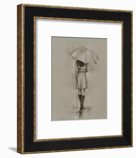 Rainy Day Rendezvous I-Ethan Harper-Framed Art Print