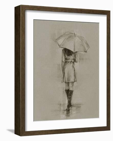 Rainy Day Rendezvous I-Ethan Harper-Framed Art Print