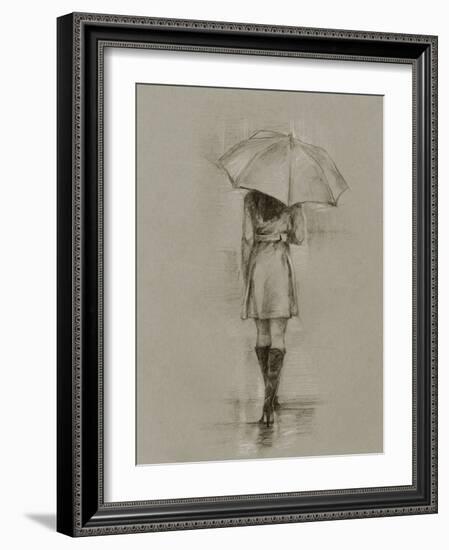 Rainy Day Rendezvous I-Ethan Harper-Framed Art Print