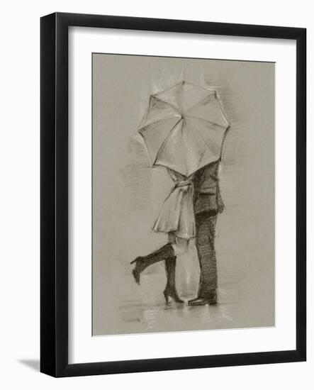 Rainy Day Rendezvous III-Ethan Harper-Framed Art Print