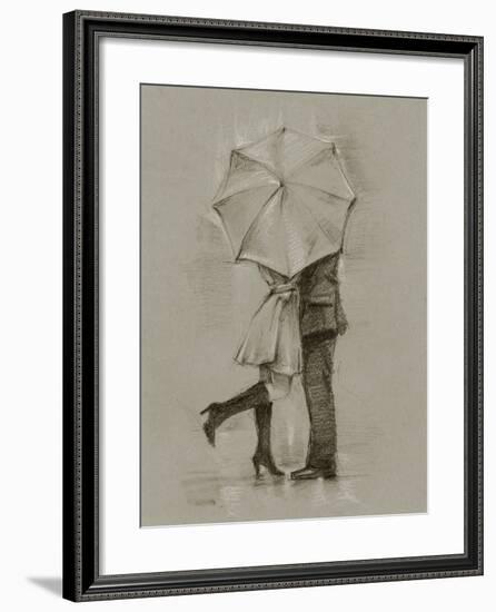 Rainy Day Rendezvous III-Ethan Harper-Framed Art Print