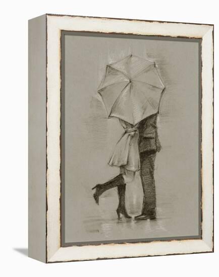 Rainy Day Rendezvous III-Ethan Harper-Framed Stretched Canvas