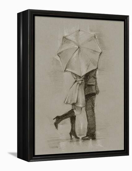 Rainy Day Rendezvous III-Ethan Harper-Framed Stretched Canvas
