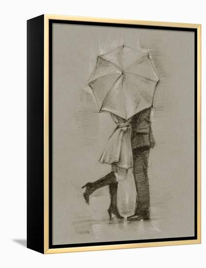 Rainy Day Rendezvous III-Ethan Harper-Framed Stretched Canvas