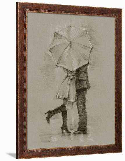Rainy Day Rendezvous III-Ethan Harper-Framed Art Print