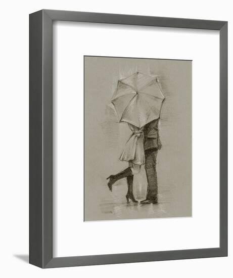 Rainy Day Rendezvous III-Ethan Harper-Framed Art Print