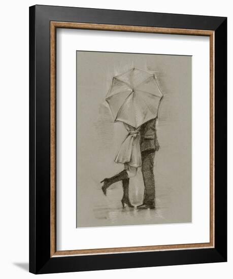 Rainy Day Rendezvous III-Ethan Harper-Framed Art Print