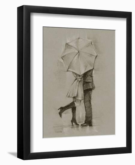 Rainy Day Rendezvous III-Ethan Harper-Framed Art Print