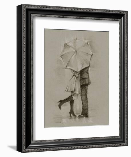 Rainy Day Rendezvous III-Ethan Harper-Framed Art Print