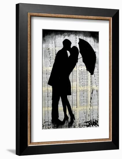 Rainy Day Romantics-Loui Jover-Framed Art Print