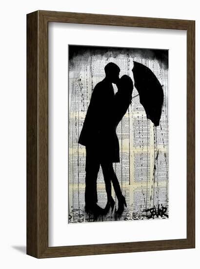 Rainy Day Romantics-Loui Jover-Framed Art Print