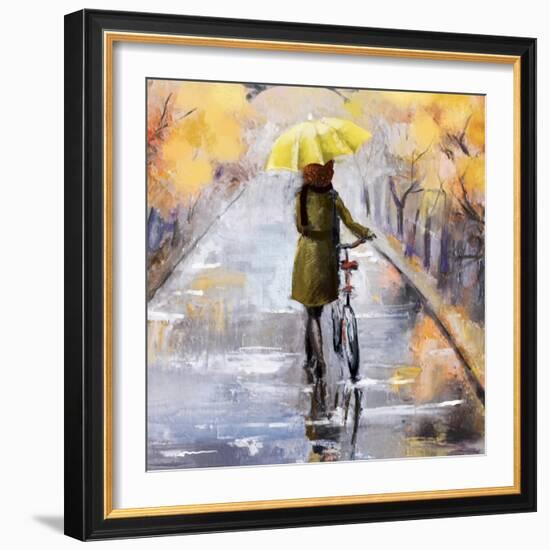 Rainy Day-Boho Hue Studio-Framed Art Print