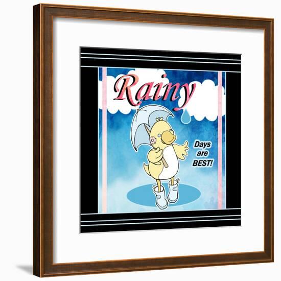 Rainy Days-Valarie Wade-Framed Premium Giclee Print