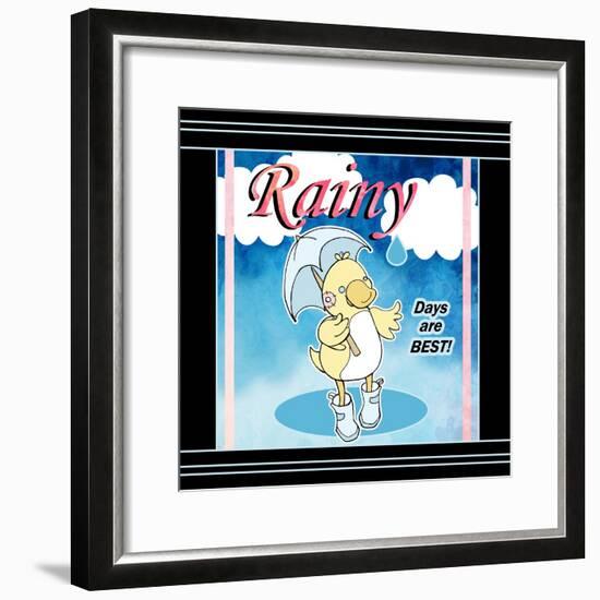 Rainy Days-Valarie Wade-Framed Premium Giclee Print