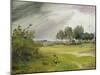 Rainy Landscape-Wilhelm Busch-Mounted Giclee Print