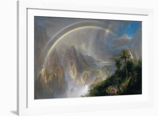 Rainy Season in the Tropics-Frederic Edwin Church-Framed Giclee Print