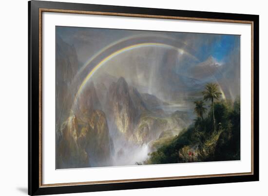 Rainy Season in the Tropics-Frederic Edwin Church-Framed Giclee Print