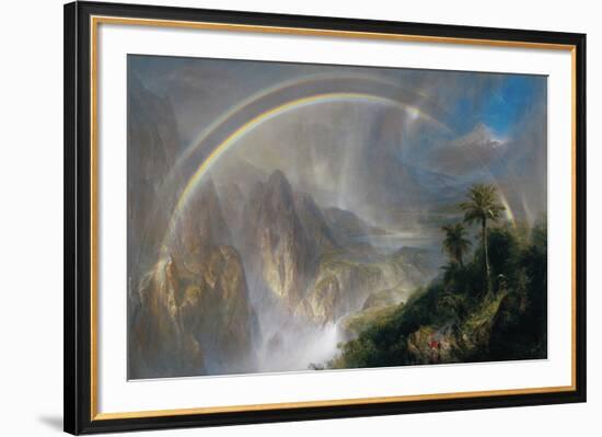 Rainy Season in the Tropics-Frederic Edwin Church-Framed Giclee Print